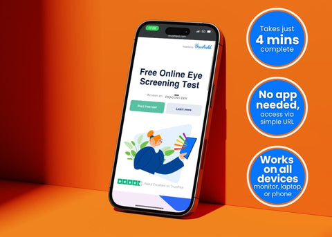 NEW - Ocushield Online Eye Screening Test