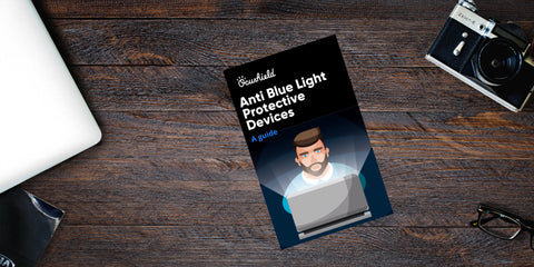 Anti blue light protection book cover