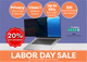 Anti blue light privacy filter for MacBook Air & Pro