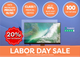 Anti blue light screen protector for laptops, monitors and PCs