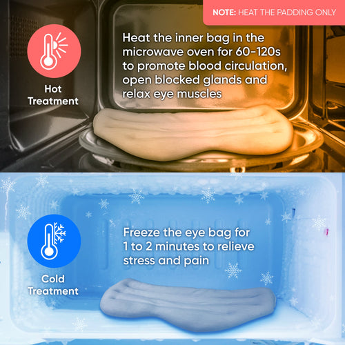 Hot or Cold therapy to ease dry eyes