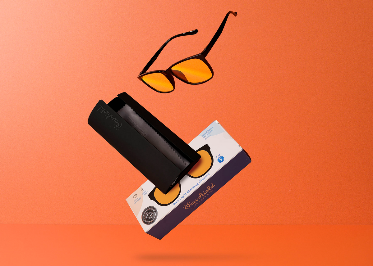 Amber Anti blue light glasses for Men & Women