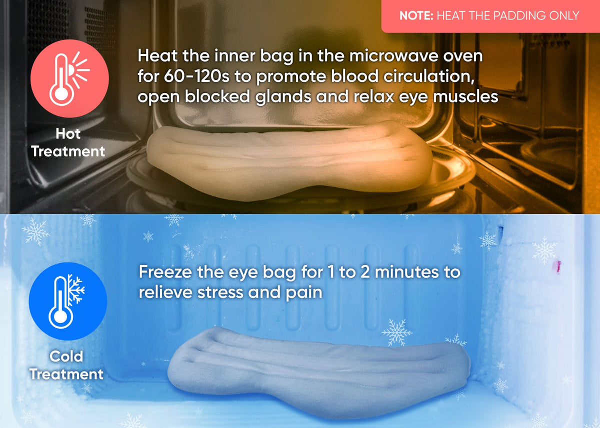 NEW - Bamboo Weighted Sleep Eye Mask
