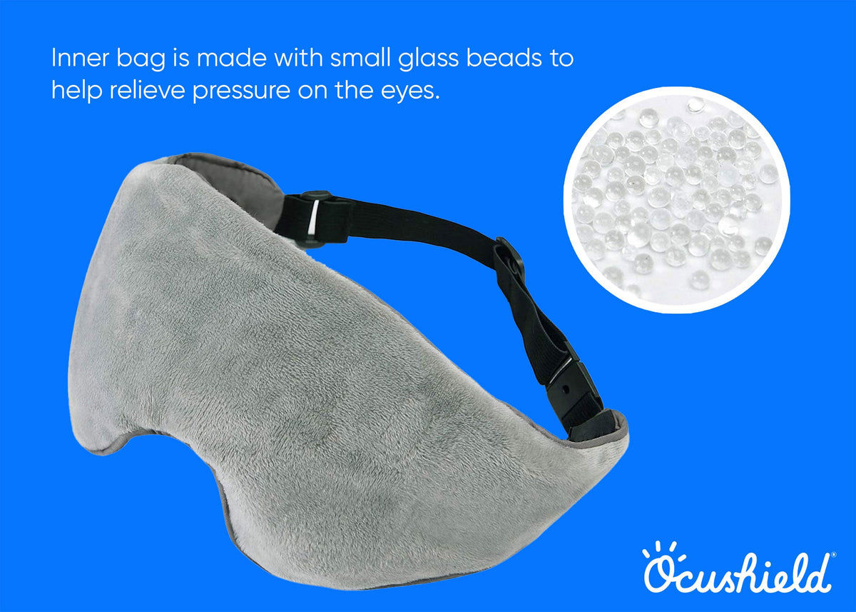 NEW - Bamboo Weighted Sleep Eye Mask