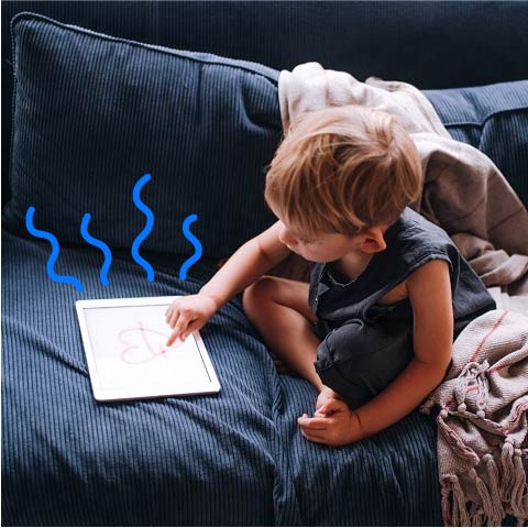 A Blue Light Filter for Children