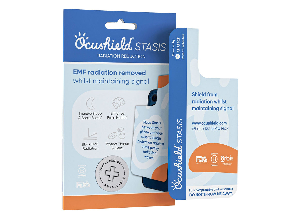 NEW - EMF Radiation Protection for iPhone - Stasis, by Ocushield