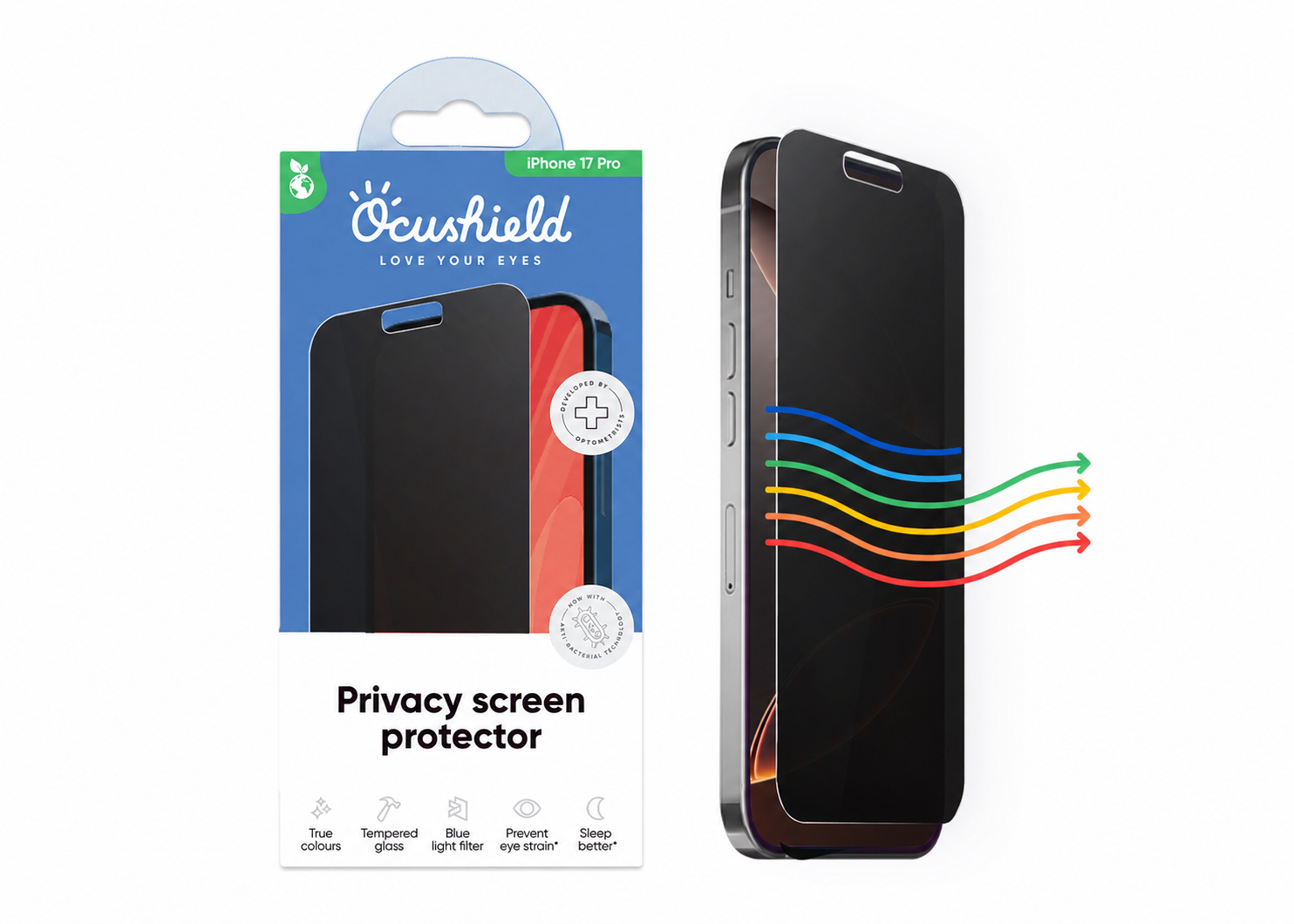 phone case with protective screen Privacy Screen Protector