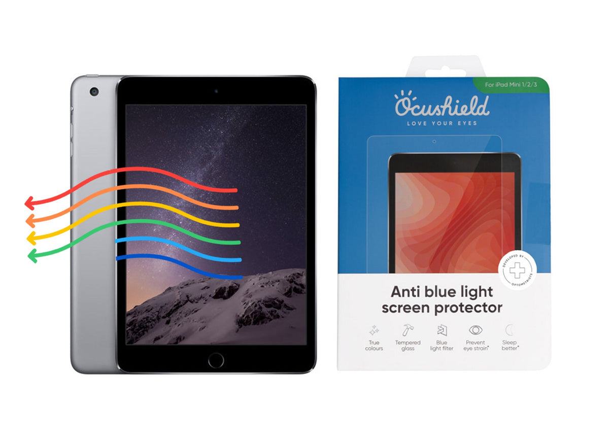 Ocushield iPad blue light screen protector for iPad mini 1,2 &3