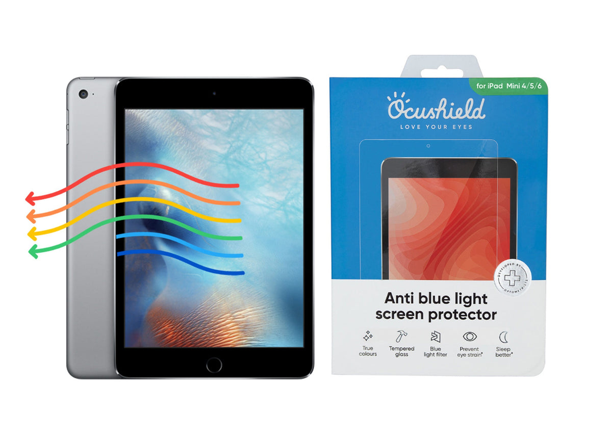 Ocushield iPad blue light screen protector for iPad mini 4,5 & 6