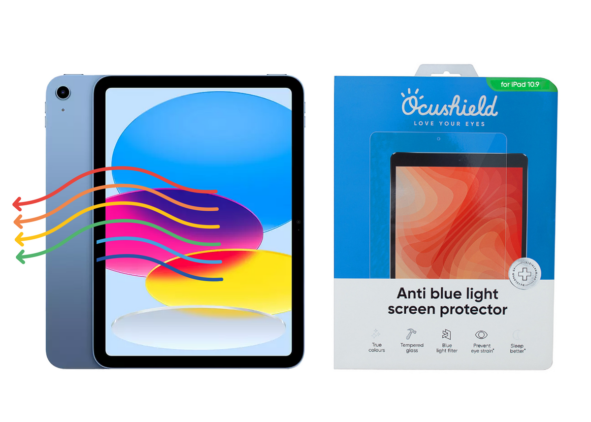 Ocushield iPad blue light screen protector for iPad 10.9 
 