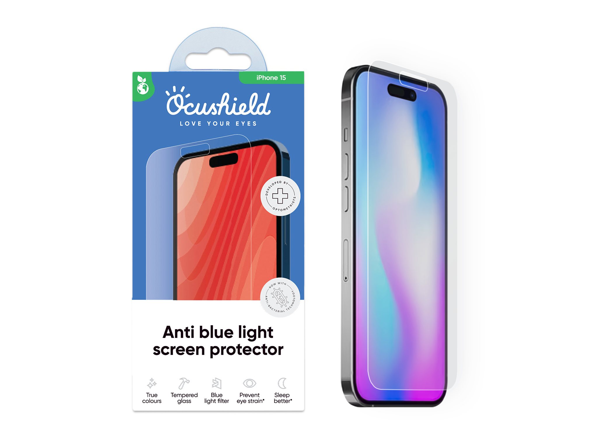 Ocushield blue light screen protector #hide