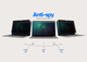 Anti blue light privacy filter for MacBook Air & Pro
