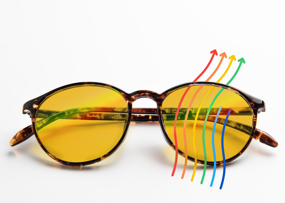 Amber Anti blue light glasses for Men & Women