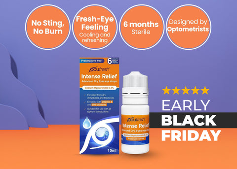Ocufresh Intensive Eye Drops – Relief for Dry, Irritated & Tired Eyes (10ml)