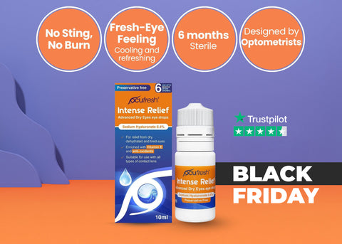 Ocufresh Intensive Eye Drops – Relief for Dry, Irritated & Tired Eyes (10ml)