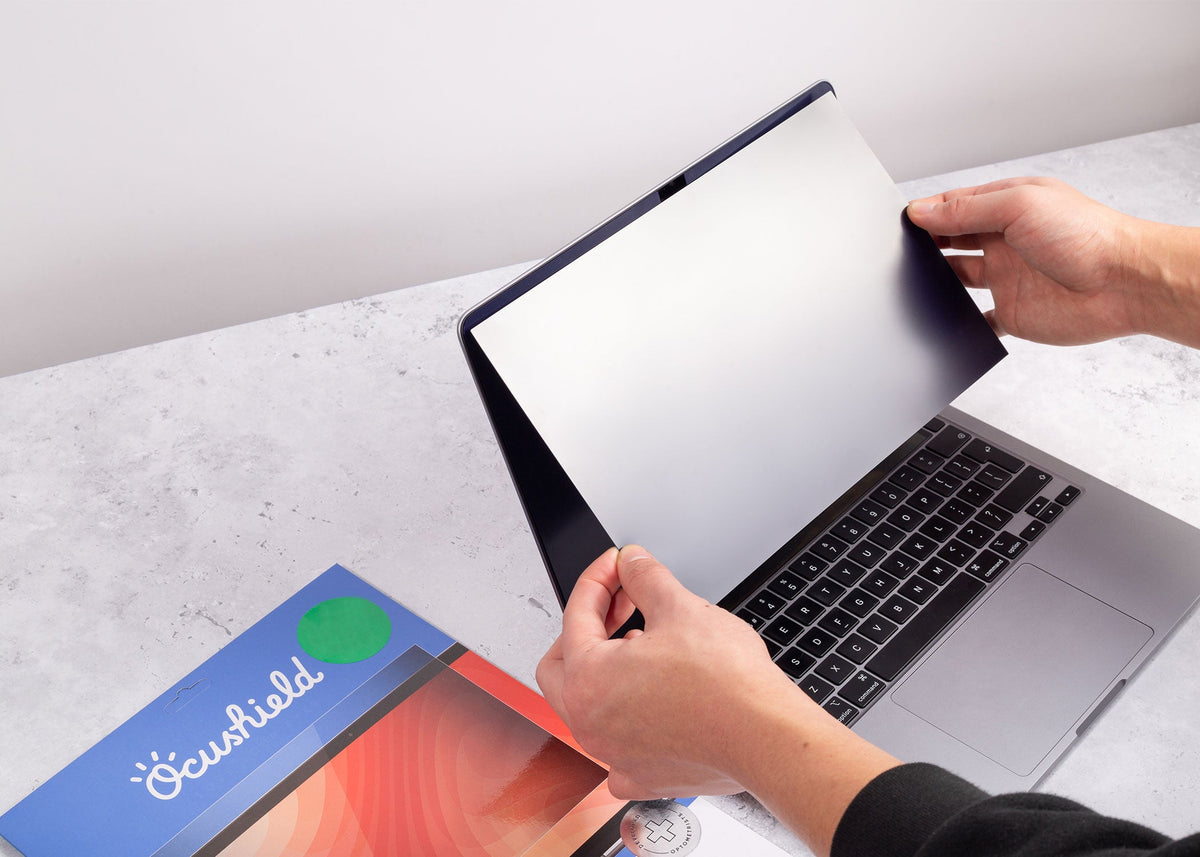 Anti blue light privacy filter for MacBook Air & Pro