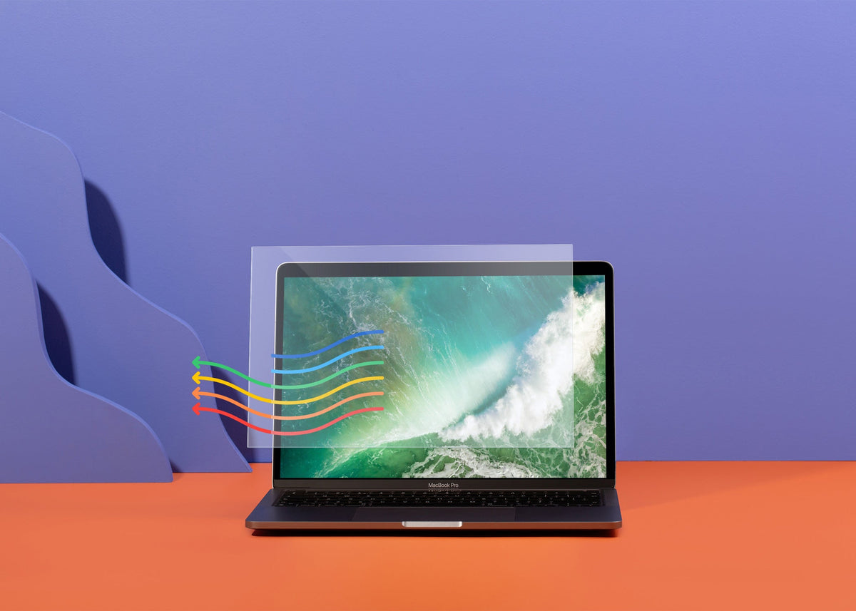Anti blue light privacy filter for MacBook Air & Pro