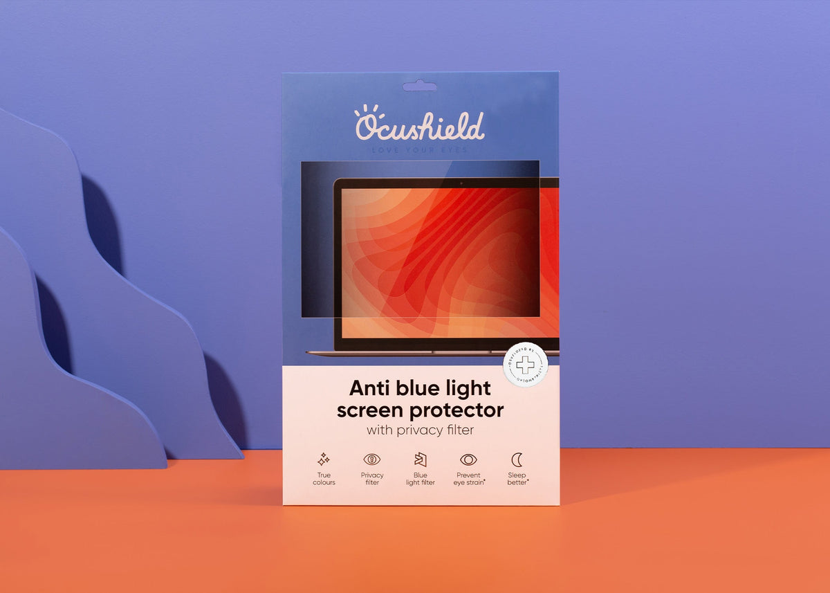 Anti blue light privacy filter for MacBook Air & Pro