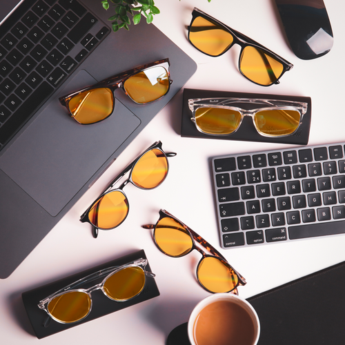 That’s why we created Ocushield blue blocking glasses!