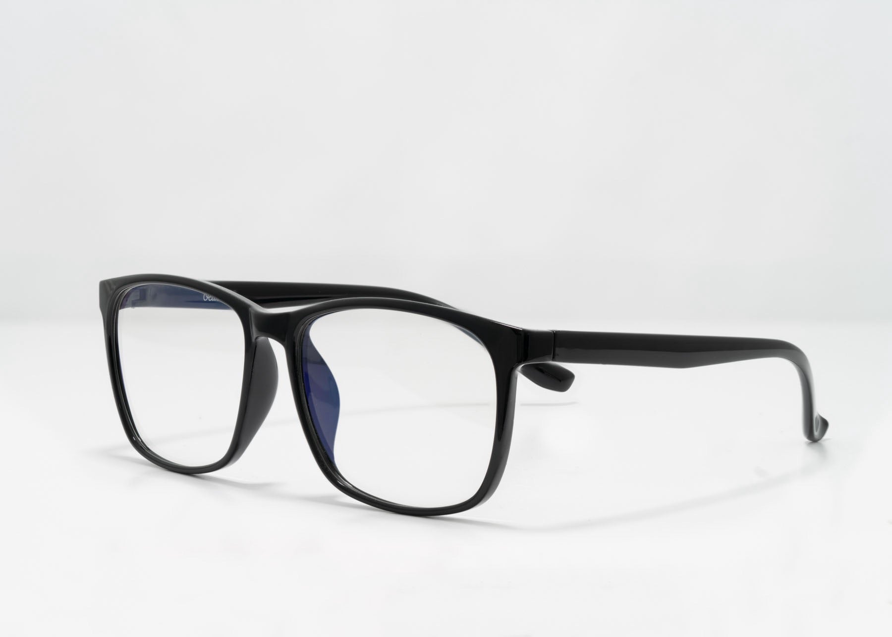 Ocushield OCUPARKERSB Parker Anti Blue Light Glasses - Shiny Black