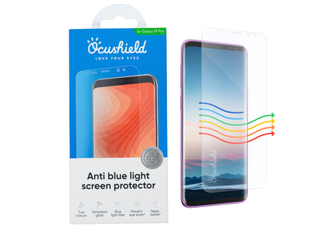 Anti blue light screen protector for Samsung